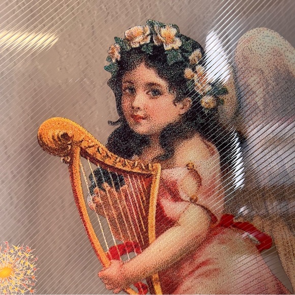 Vintage Angel Cherub Placemat, Victorian Romance, Crafting Project, Lantern Li - Picture 7 of 7